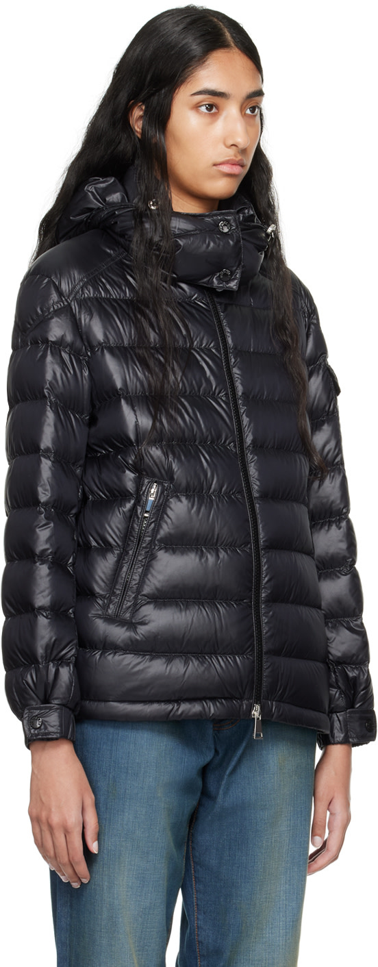 Moncler: Black Dalles Down Jacket | SSENSE