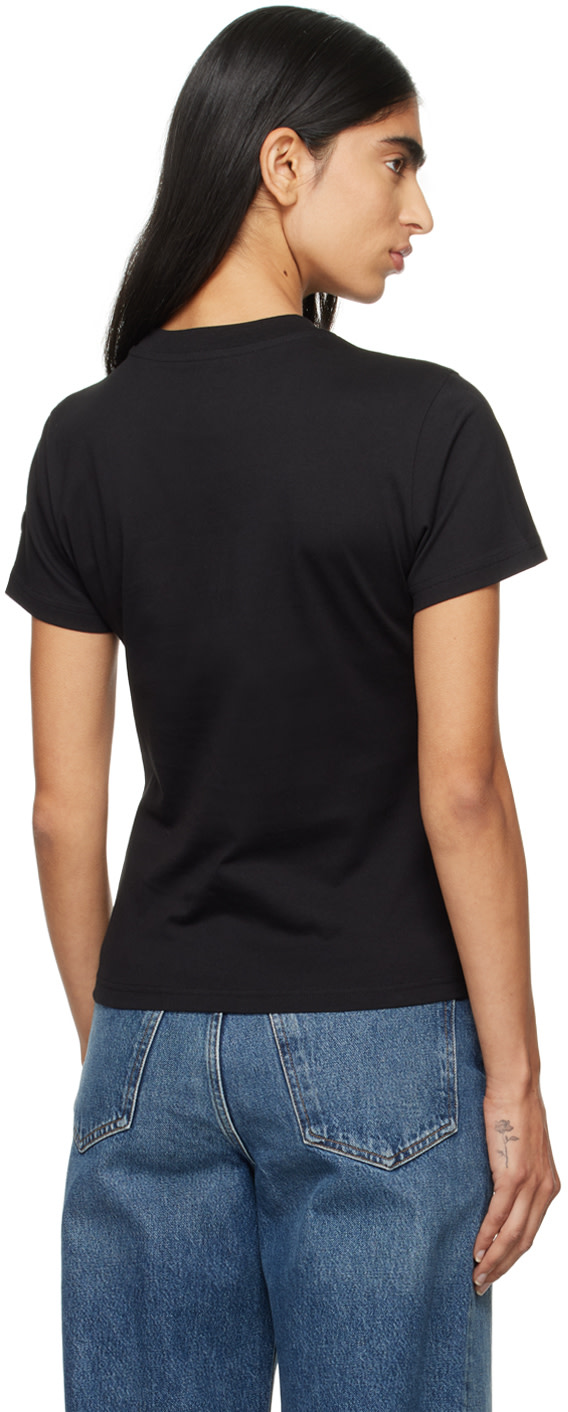 新品 MONCLER MAGLIA MANICA CORTA Tシャツ XS Moncler: Black Maglia Manica Corta T-shirt | SSENSE