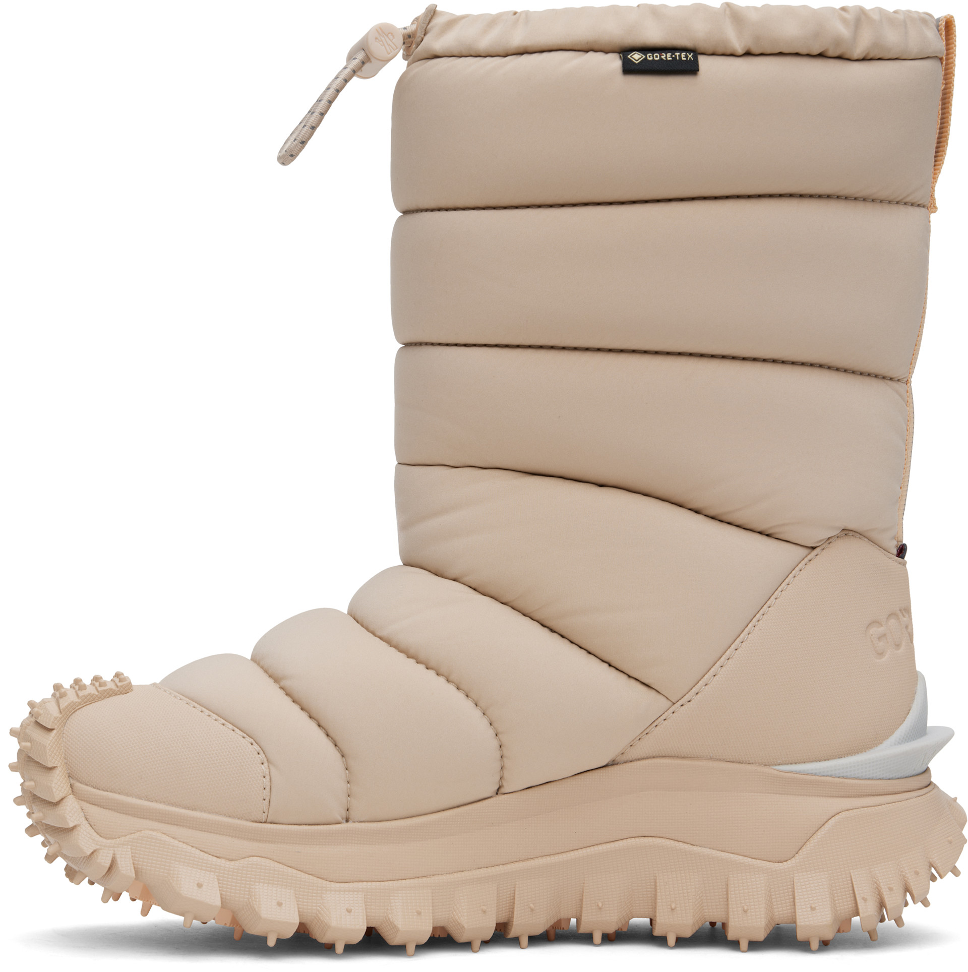 Moncler: Pink Trailgrip Après High Boots | SSENSE
