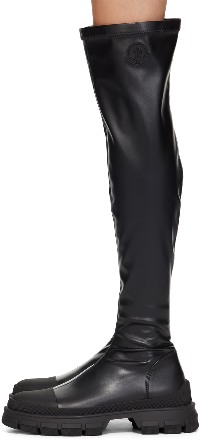 Moncler - Bottes hautes Hevea noires