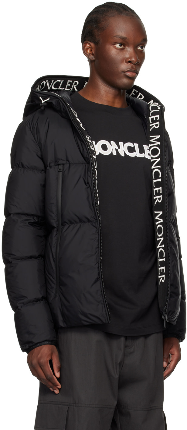 Moncler: Black Montcla Short Down Jacket | SSENSE