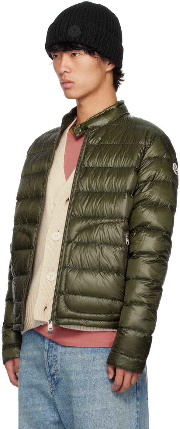 Moncler - 카키 아코루스 다운 재킷