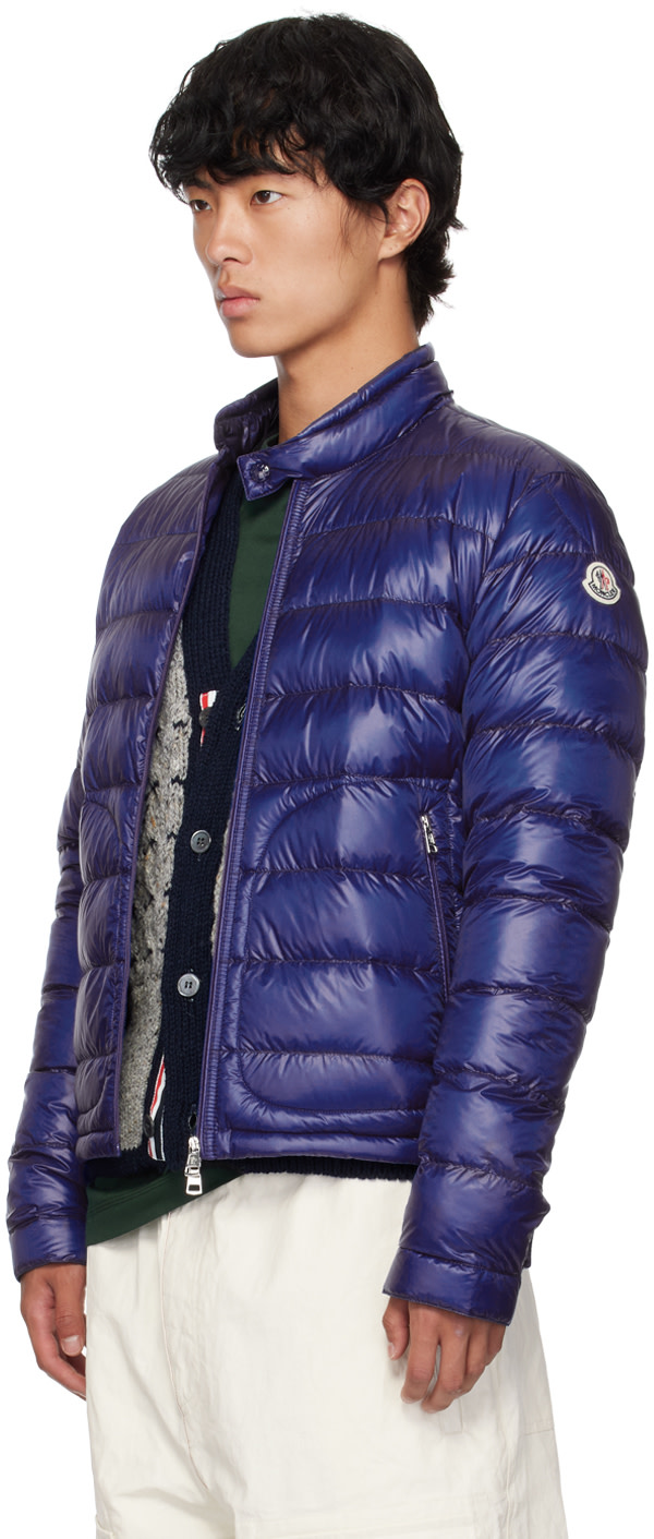 Moncler - 블루 아코루스 다운 재킷