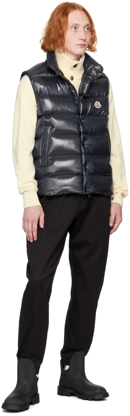 Moncler Tibb モンクレールTibb　ダウンベスト　ネイビー ネイビーブルー Tibbベスト : ジレ 向けの メンズ | モンクレール