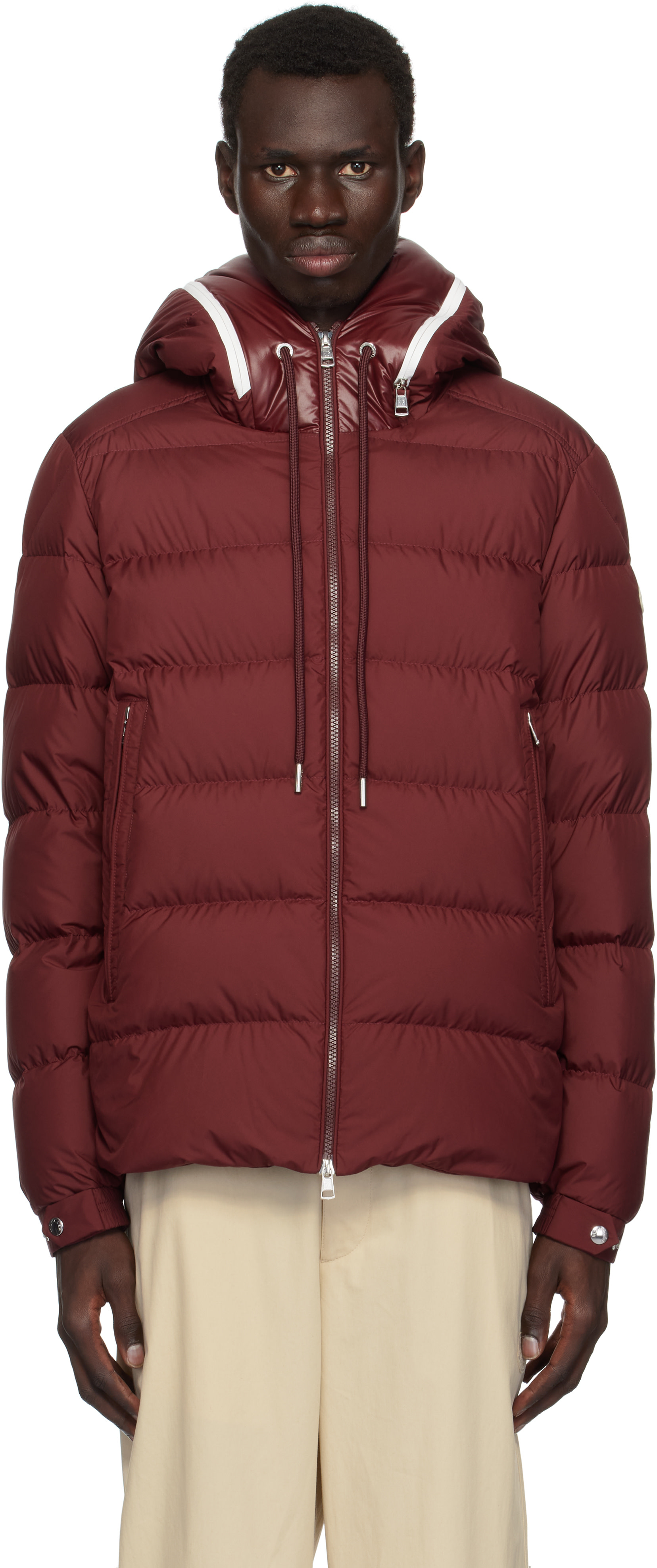 Moncler - 레드 카르데레 쇼트 다운 재킷