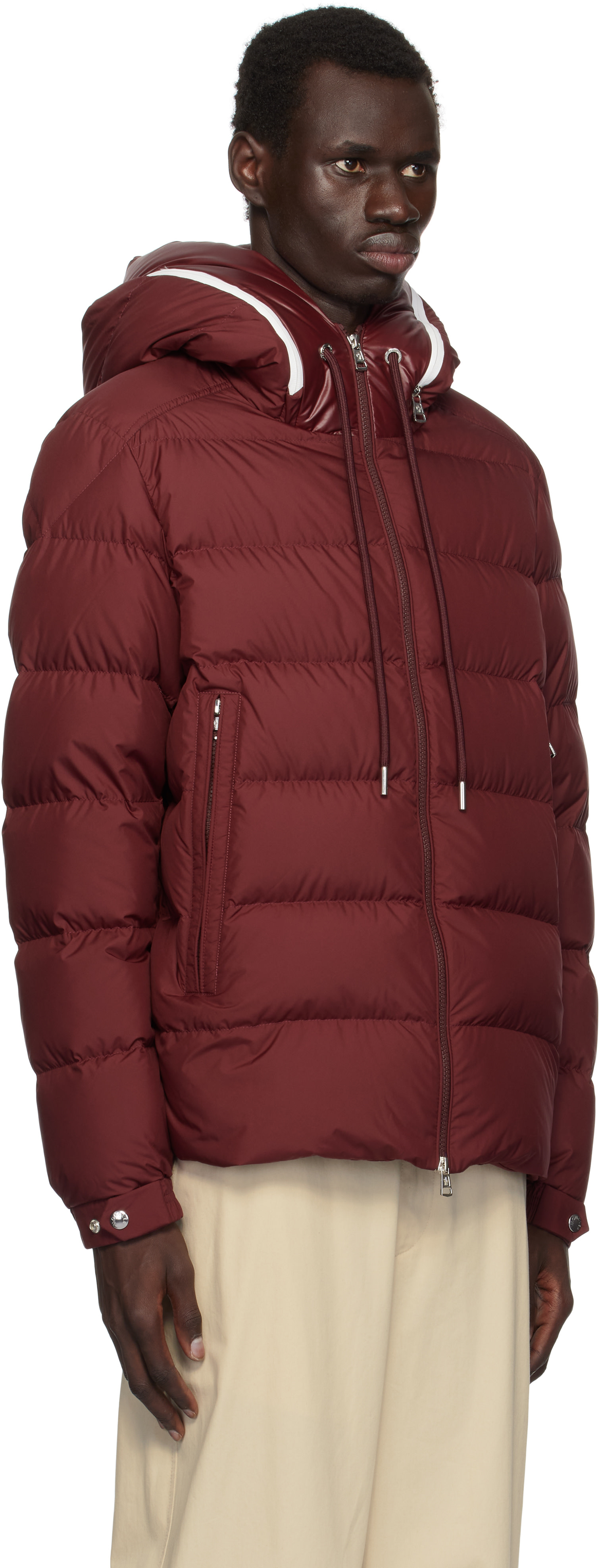 Moncler - 레드 카르데레 쇼트 다운 재킷