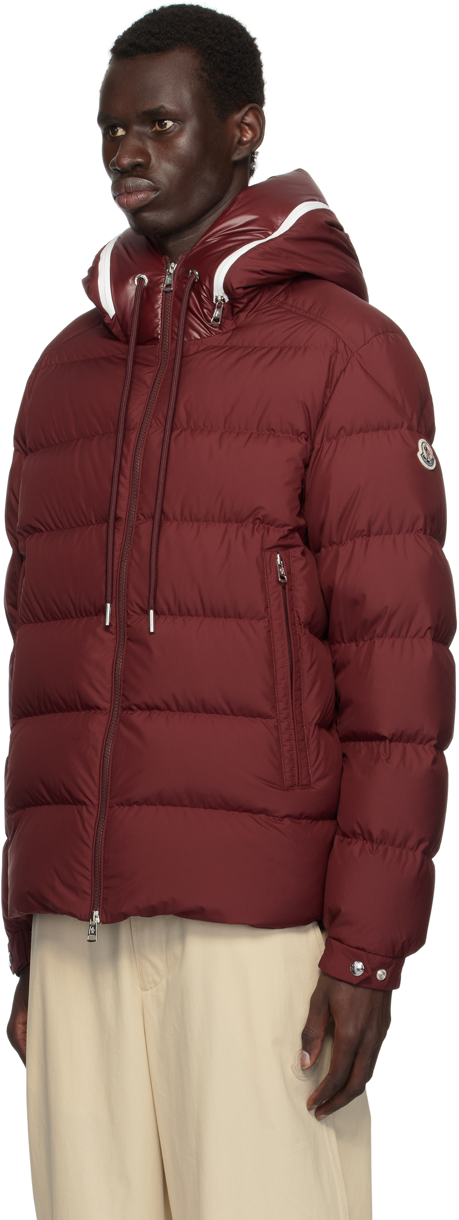 Moncler - 레드 카르데레 쇼트 다운 재킷