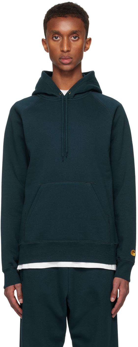 Carhartt Work In Progress - Pull à capuche bleu - Chase