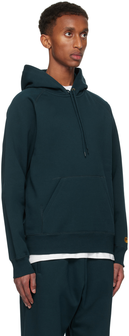 Carhartt Work In Progress - Pull à capuche bleu - Chase