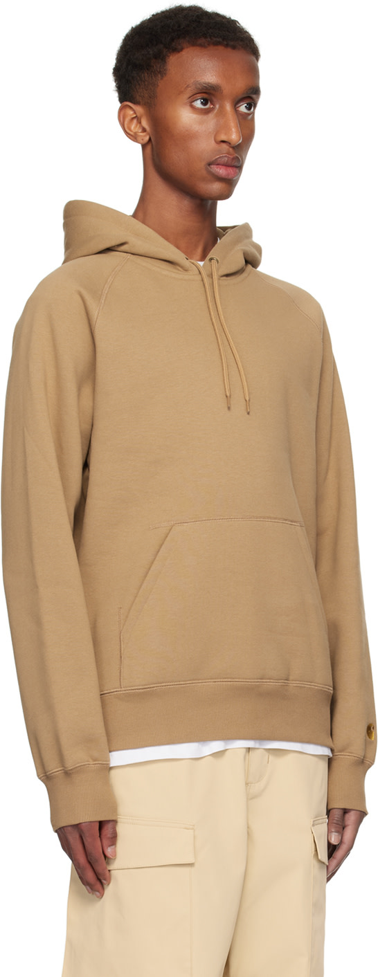 Carhartt Work In Progress - Pull à capuche brun clair - Chase