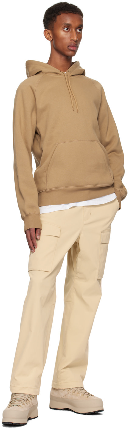 Carhartt Work In Progress - Pull à capuche brun clair - Chase