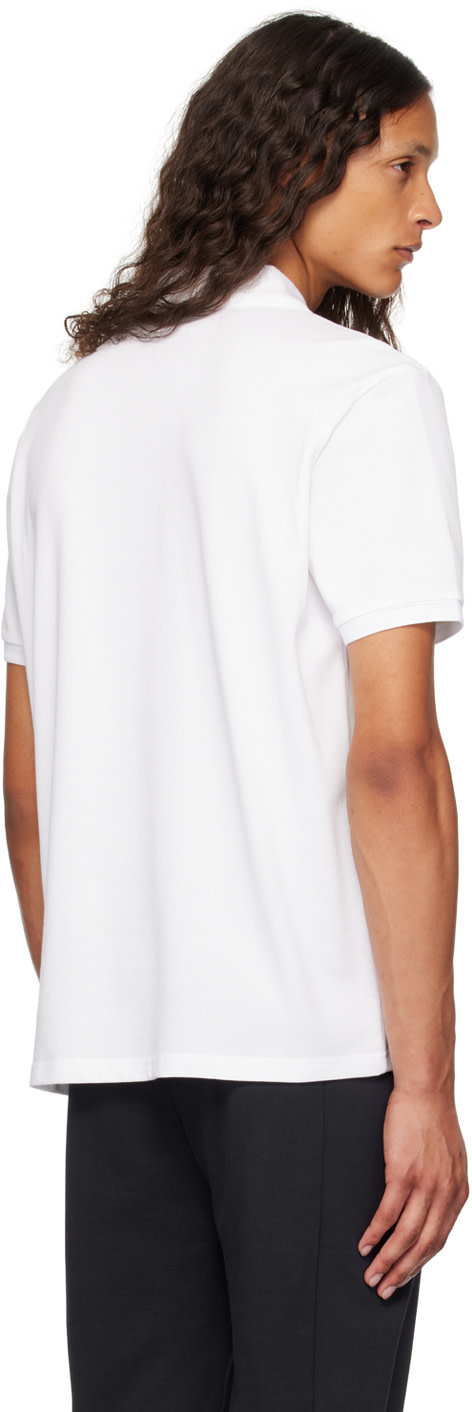 Moncler - White Logo Patch Polo