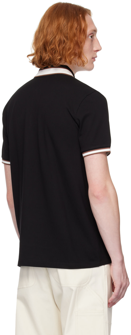 Moncler - Black Two-Button Polo