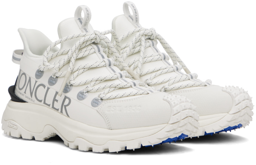 Moncler - Baskets légères Trailgrip 2 blanches