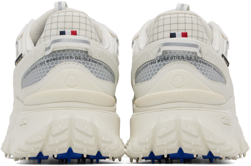 Moncler: White Trailgrip GTX Sneakers | SSENSE