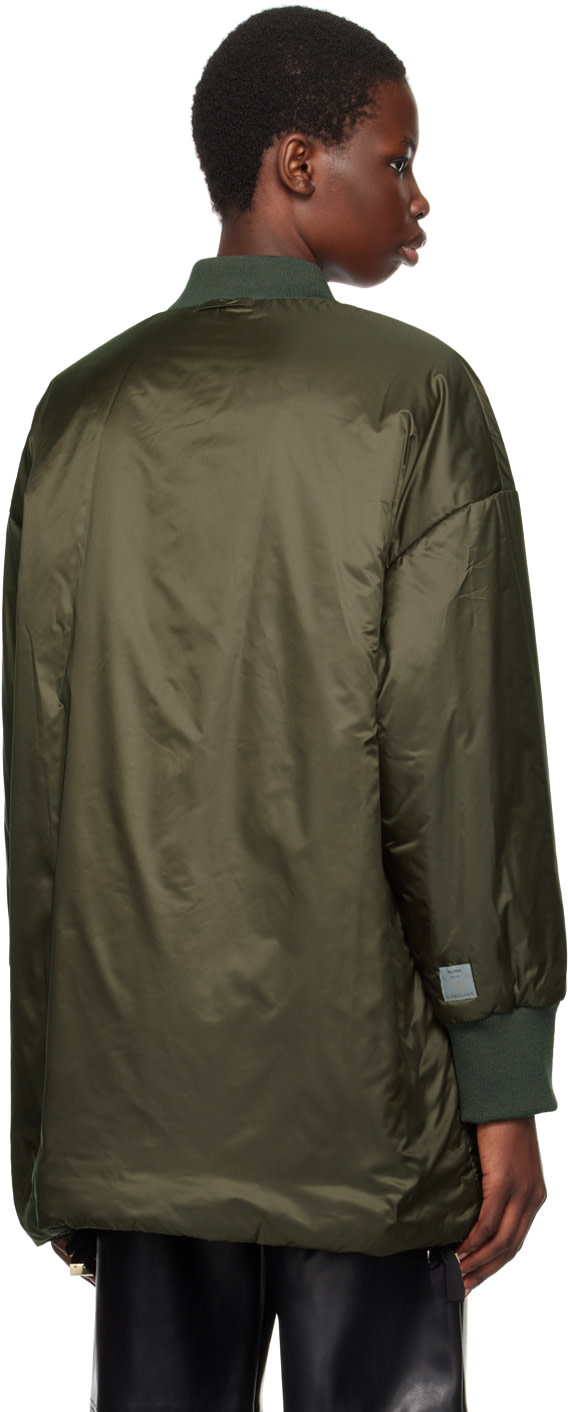 Max Mara: Khaki The Cube Greenbo Jacket | SSENSE