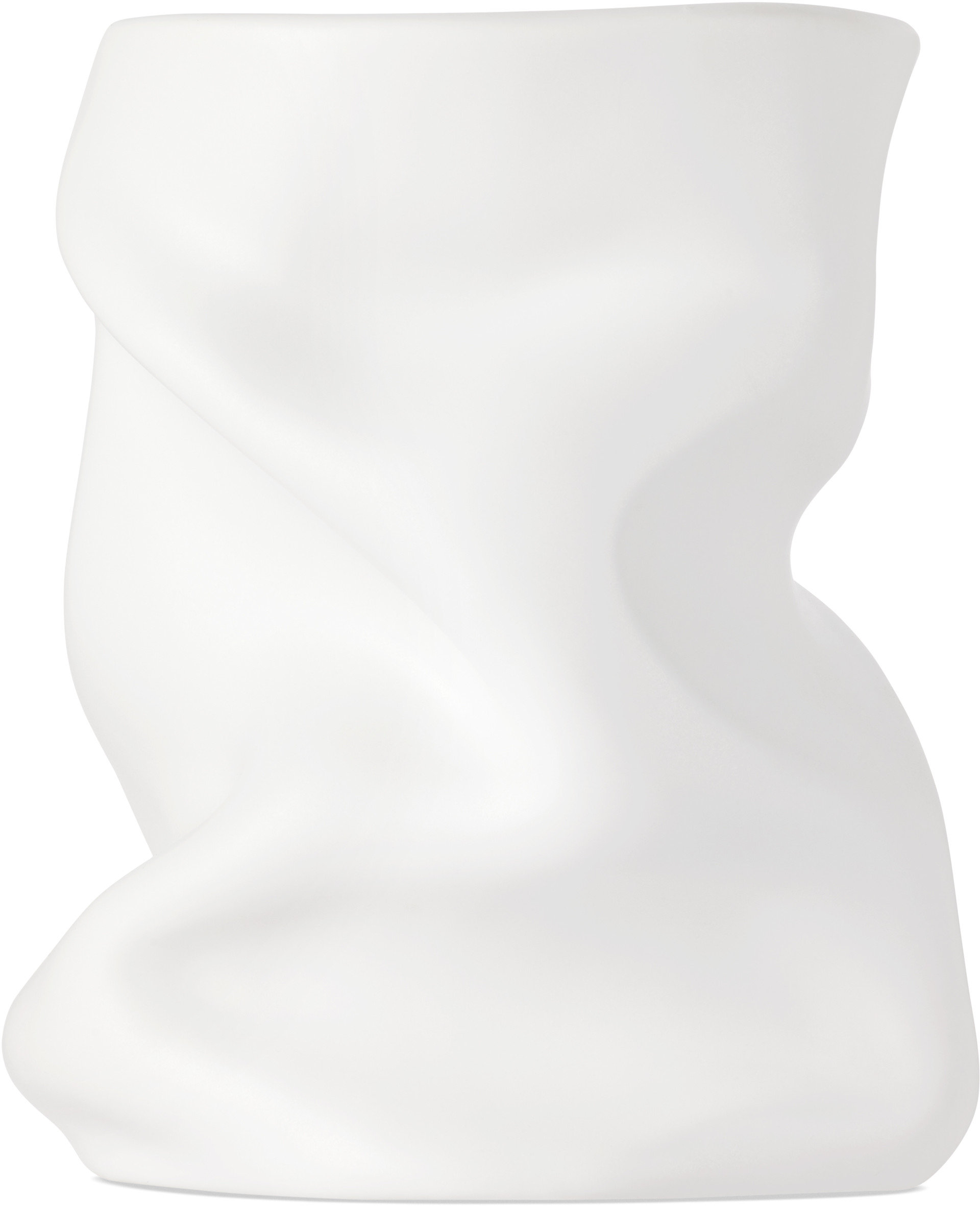 Audo Copenhagen - White Collapse Vase