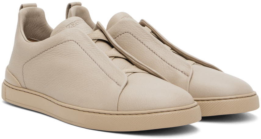 ZEGNA - Baskets Triple Stitch™ taupe