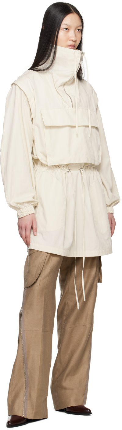 Helmut Lang - Pantalon menuisier cargo brun