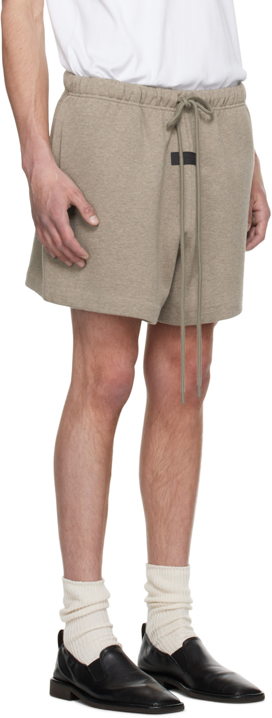 Fear of God ESSENTIALS - Short gris à cordon coulissant - Core
