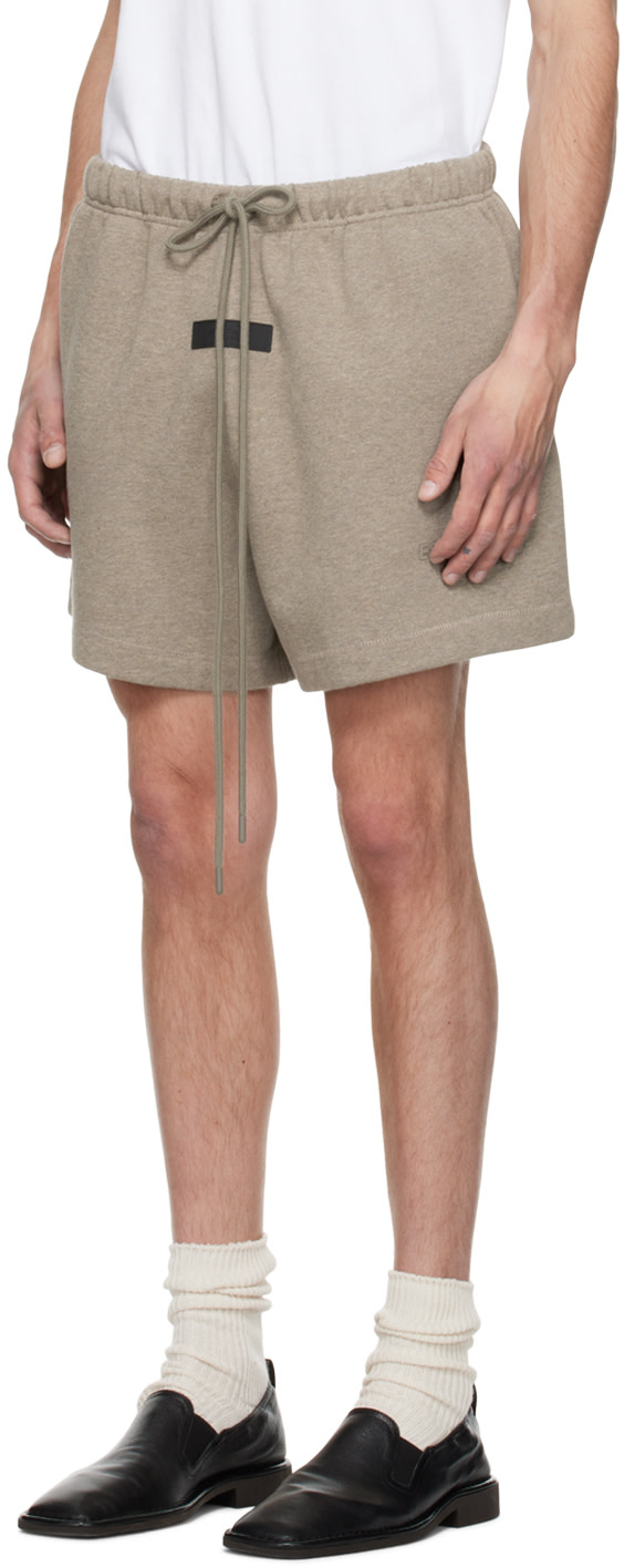 Fear of God ESSENTIALS - Short gris à cordon coulissant - Core