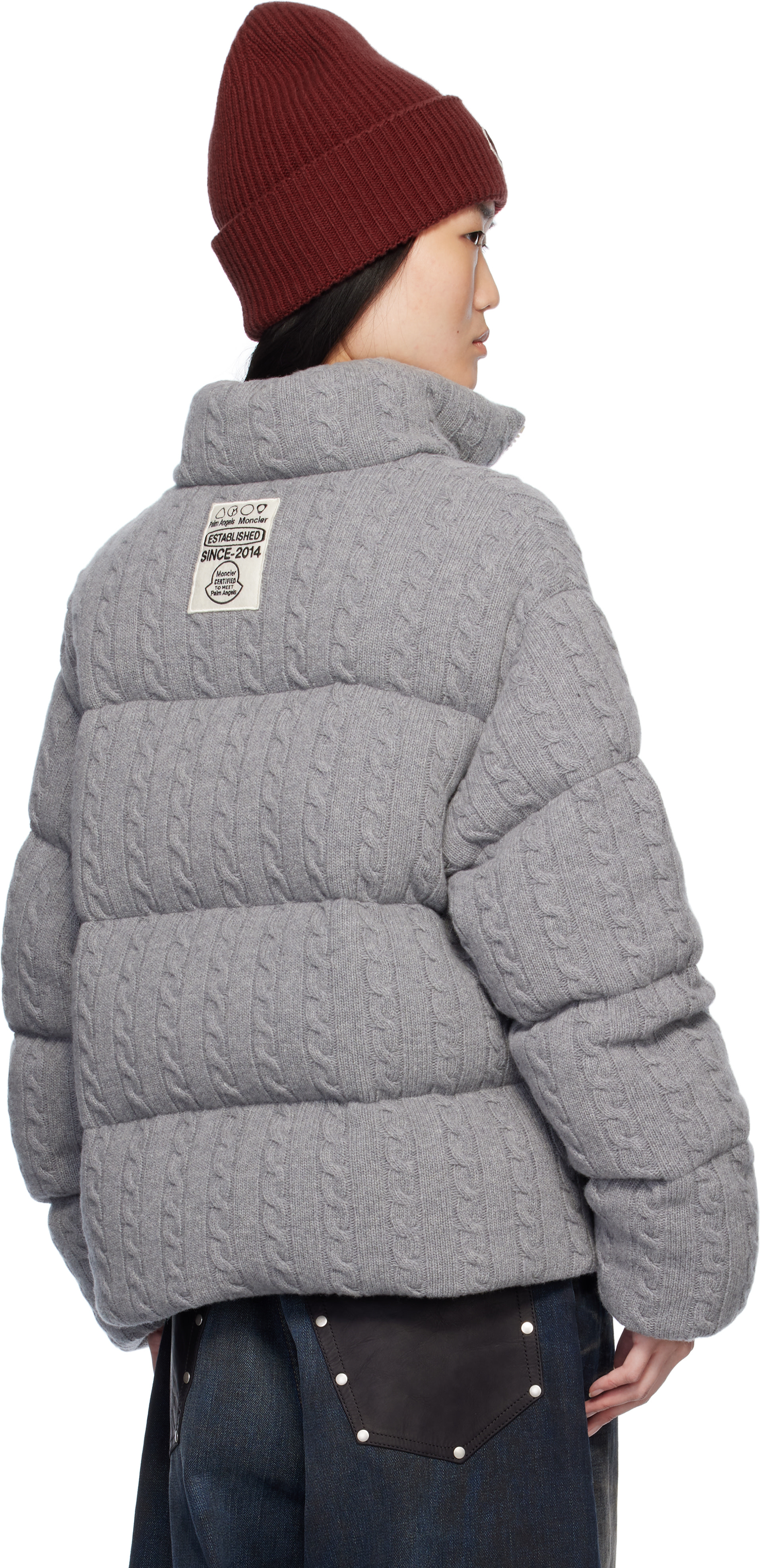 MONCLER グレー ジャケット 60〜70cm 3-6ヶ月 中古・古着通販】MONCLER (モンクレール) MONTGENEVRE ダウン