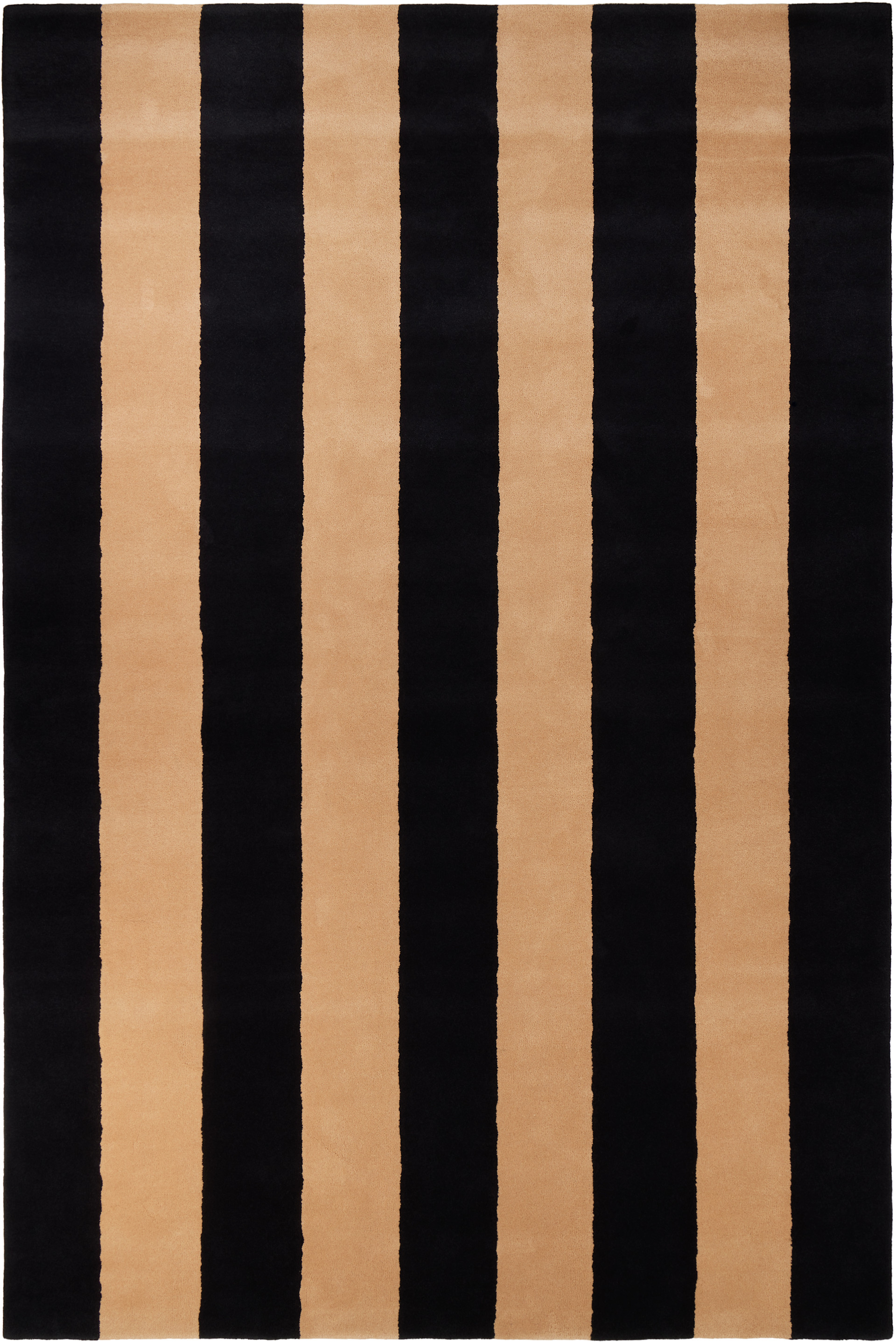 HEM - Black & Brown Pattern Large Rug