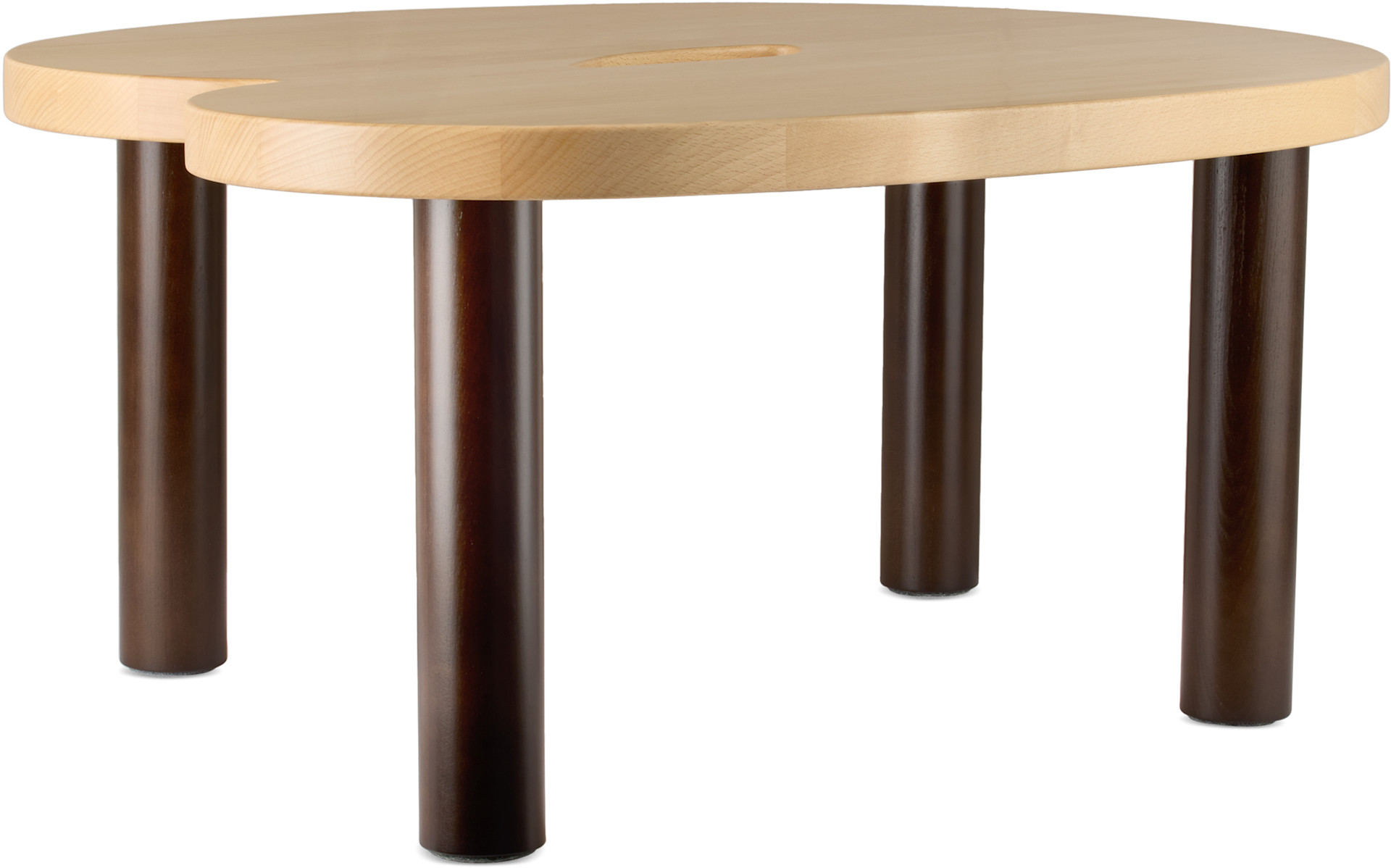 HEM - Brown Round Worm Coffee Table