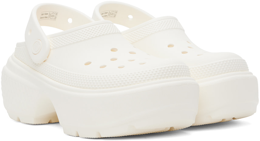Crocs - Sabots blancs - Stomp