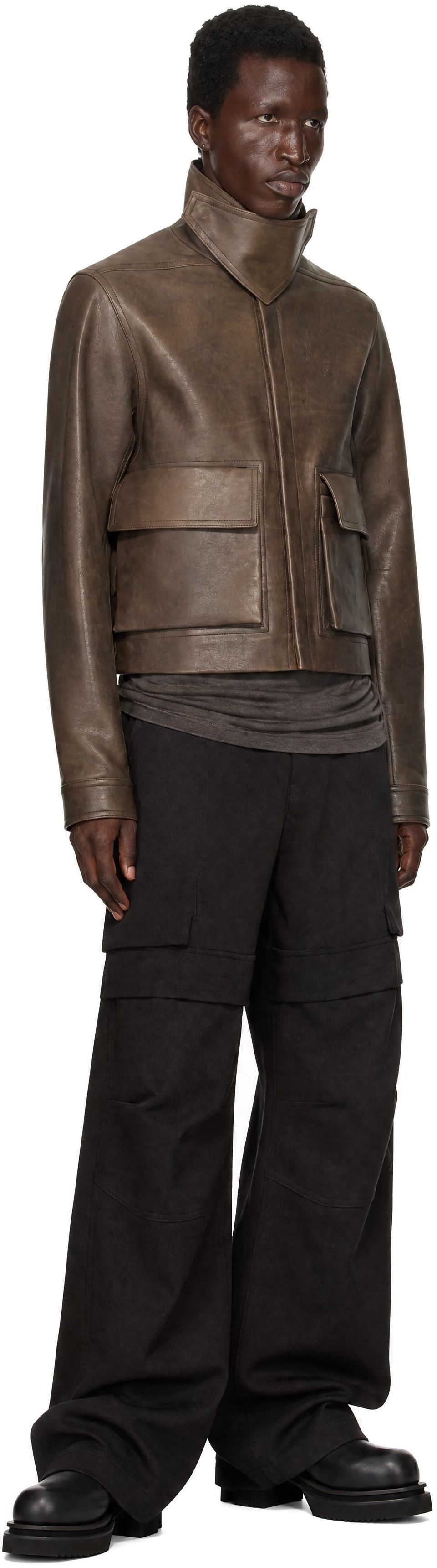 Rick Owens - Gray Porterville Stefan Cargo Pants
