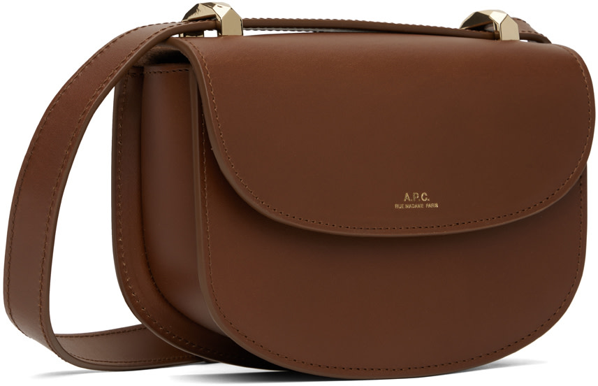 A.P.C. - Mini sac Genève brun clair