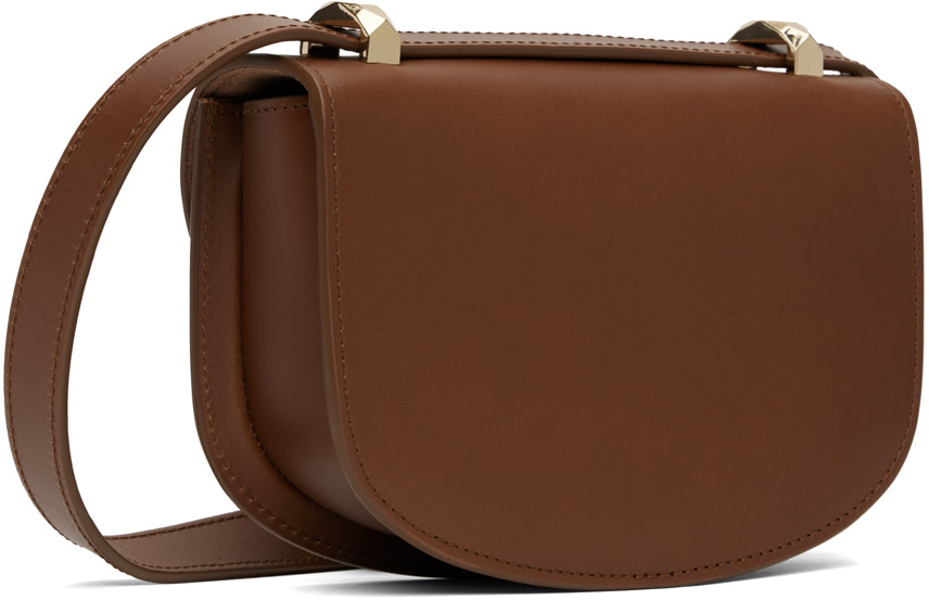 A.P.C. - Mini sac Genève brun clair