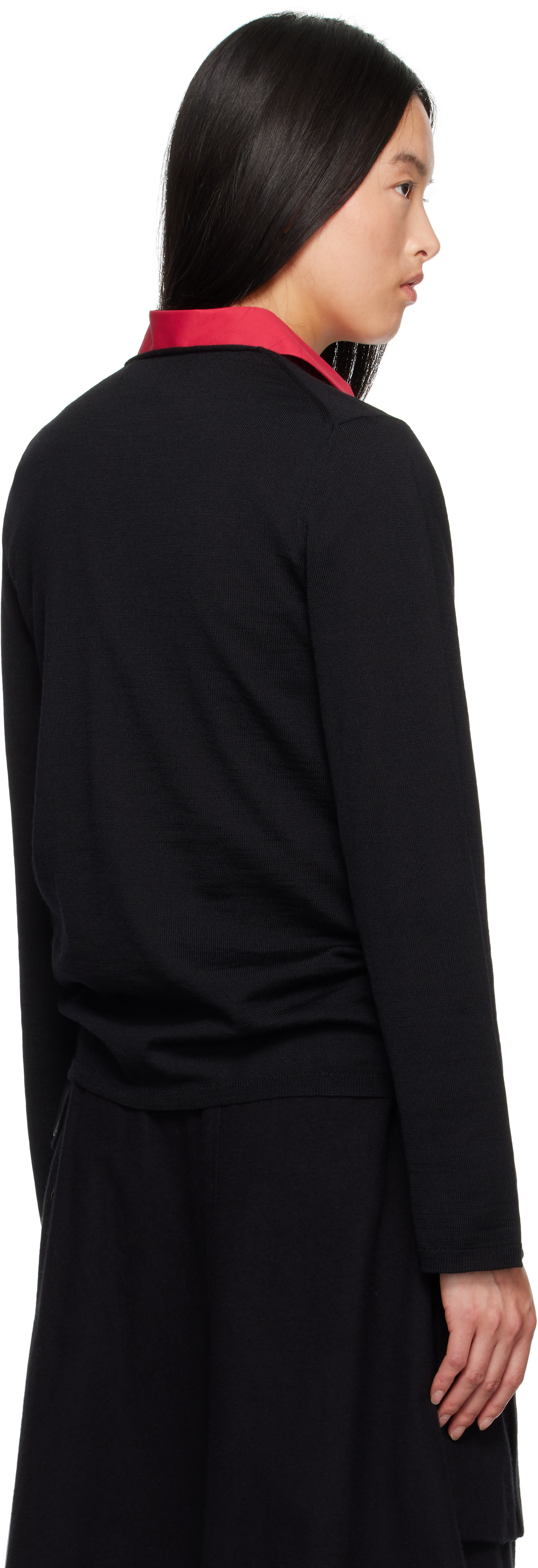 Comme des Garçons Shirt - Pull 'Freedom' noir