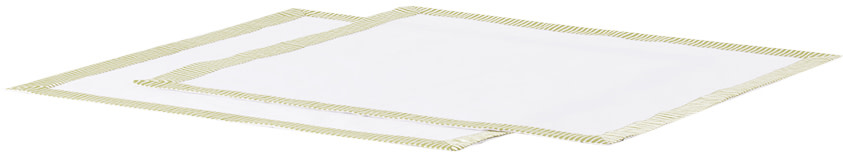 Gohar World - Green Opaline Dinner Napkin Set