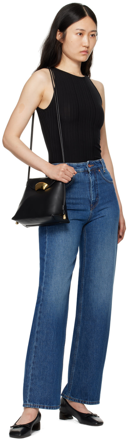 3.1 Phillip Lim: ブラック プチ ID Soft ショルダーバッグ | SSENSE 日本