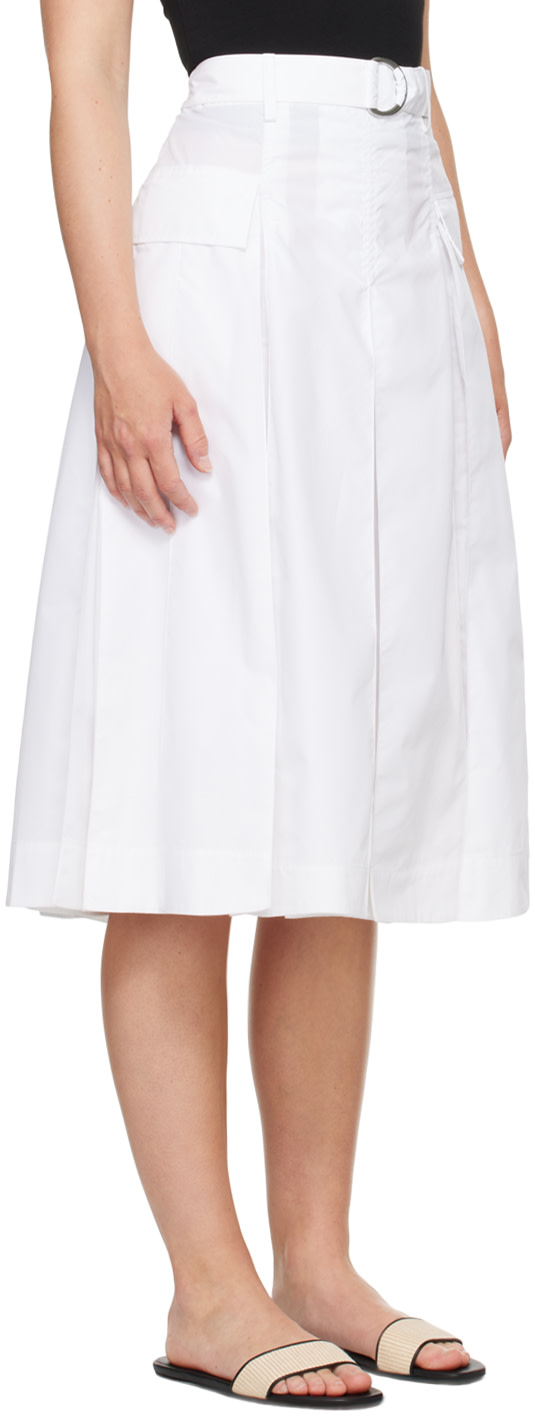 3.1 Phillip Lim - Jupe midi utilitaire blanche