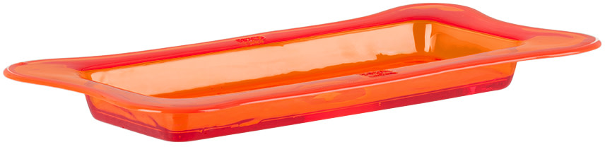 CORSI DESIGN - Orange Small Rectangular Try Tray