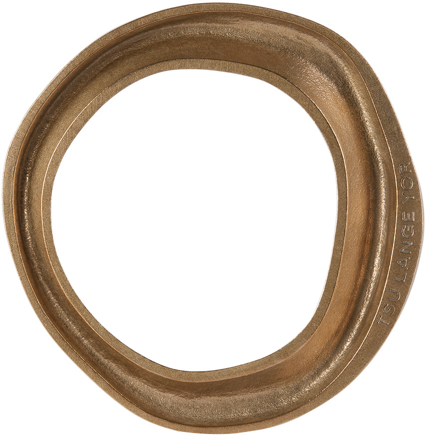 TSU LANGE YOR - Brass Hand-Cast Bowl