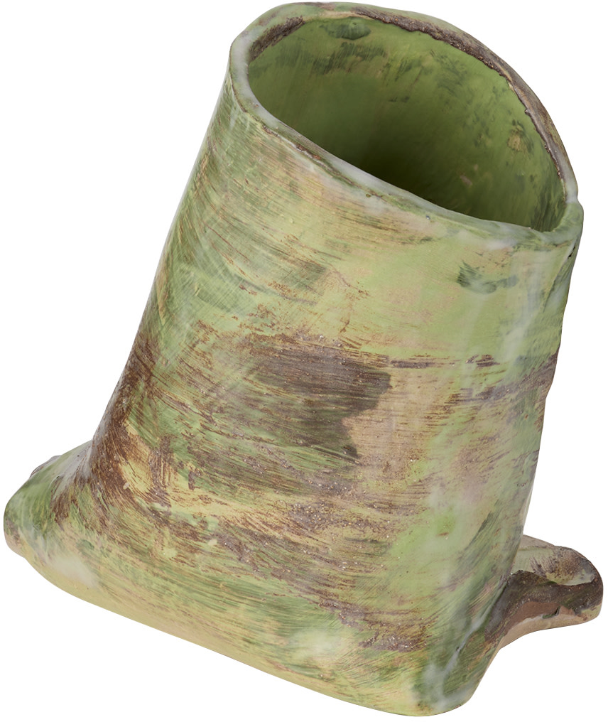 LN LAUTH - Vase C5 vert exclusif à SSENSE