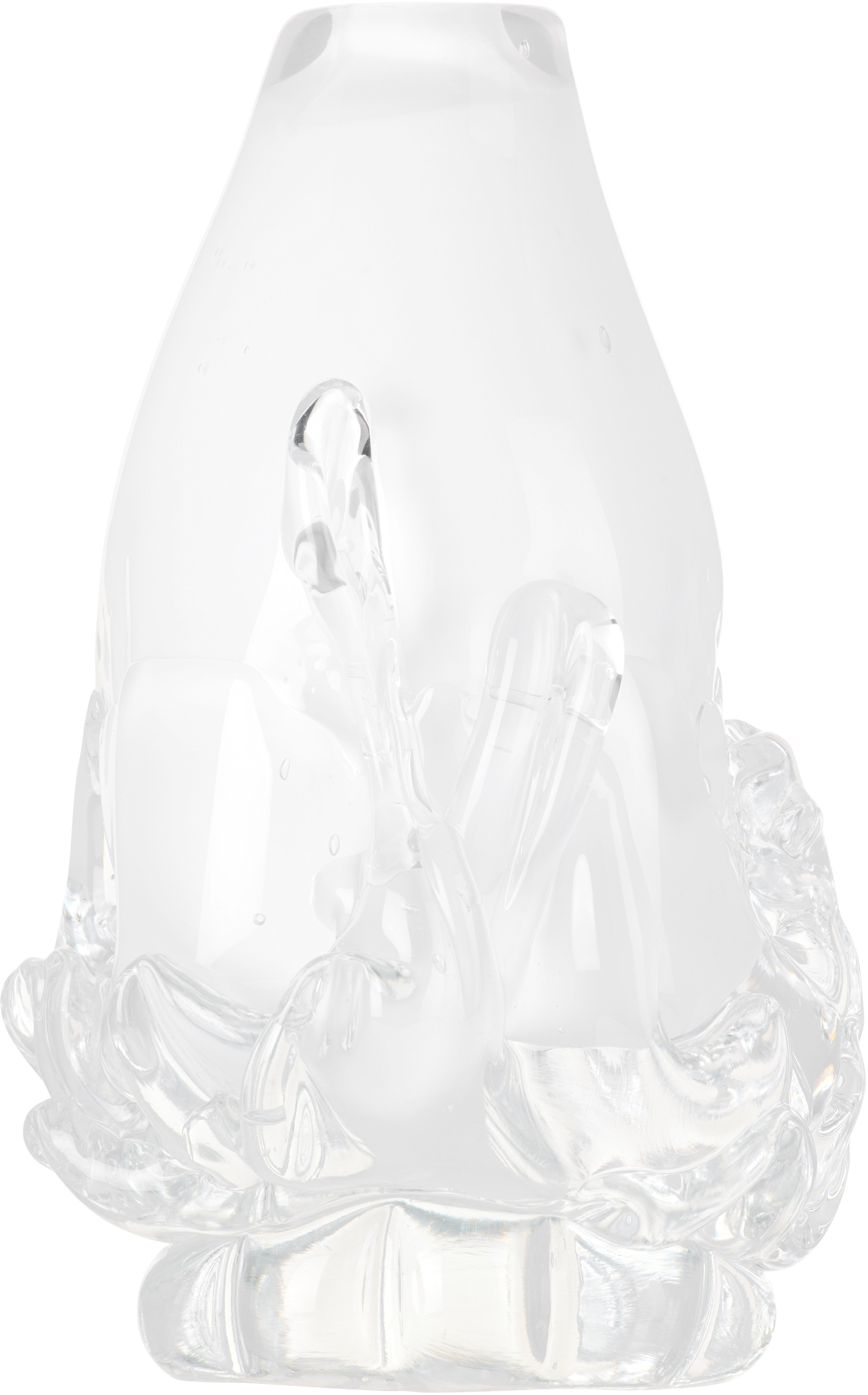 Szkło - White Opal Small Vase