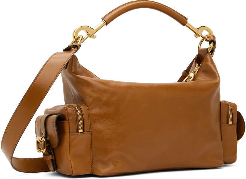 Chloé - Grand sac caméra brun clair