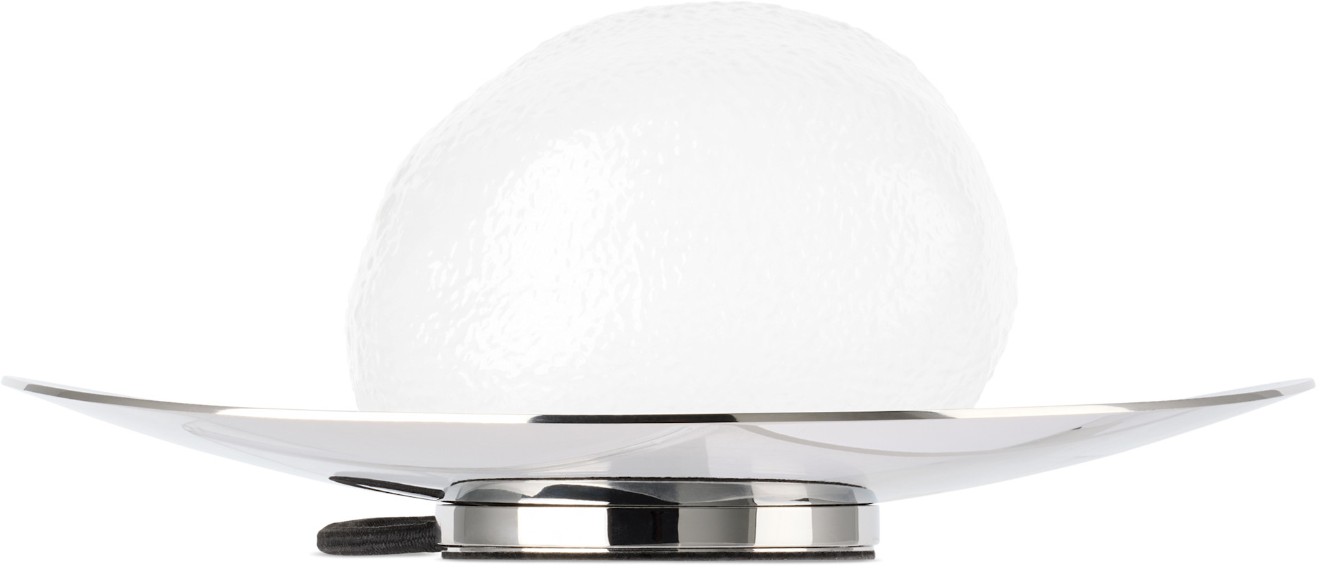 TICKLE - Lampe de table argentée en forme de citron