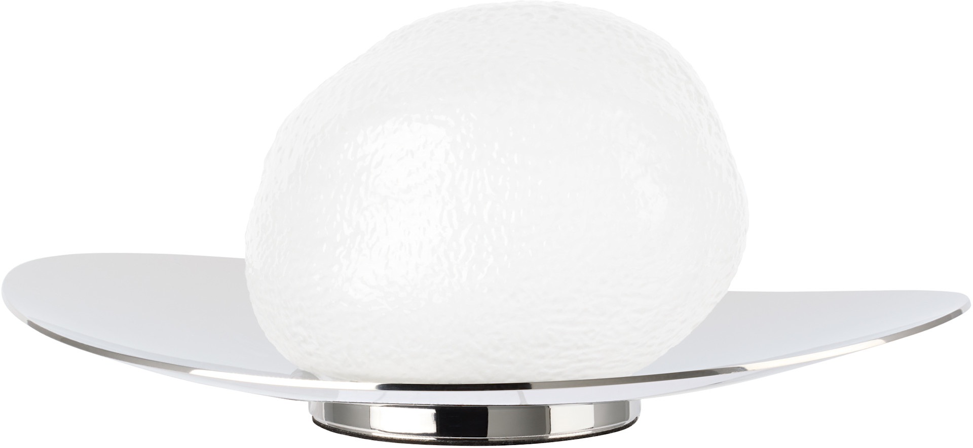 TICKLE - Lampe de table argentée en forme de citron
