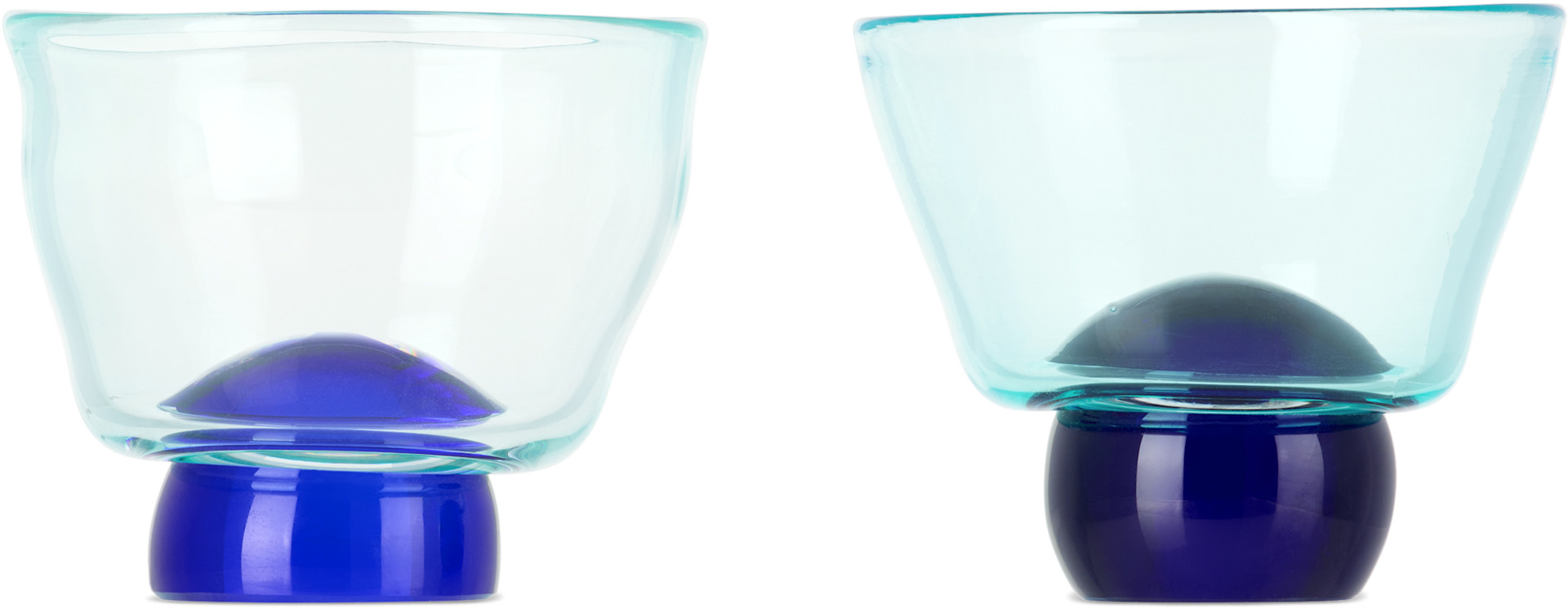 TICKLE - Ensemble de verres Craft bleu