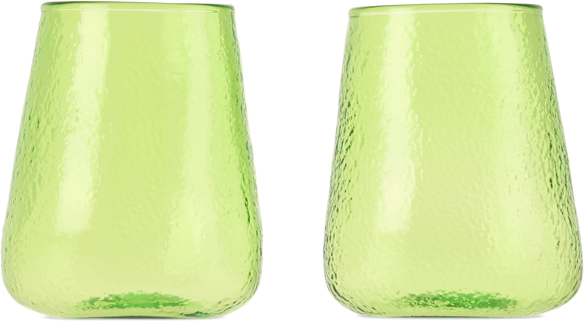 TICKLE - Verre droit vert - Slowly Rising