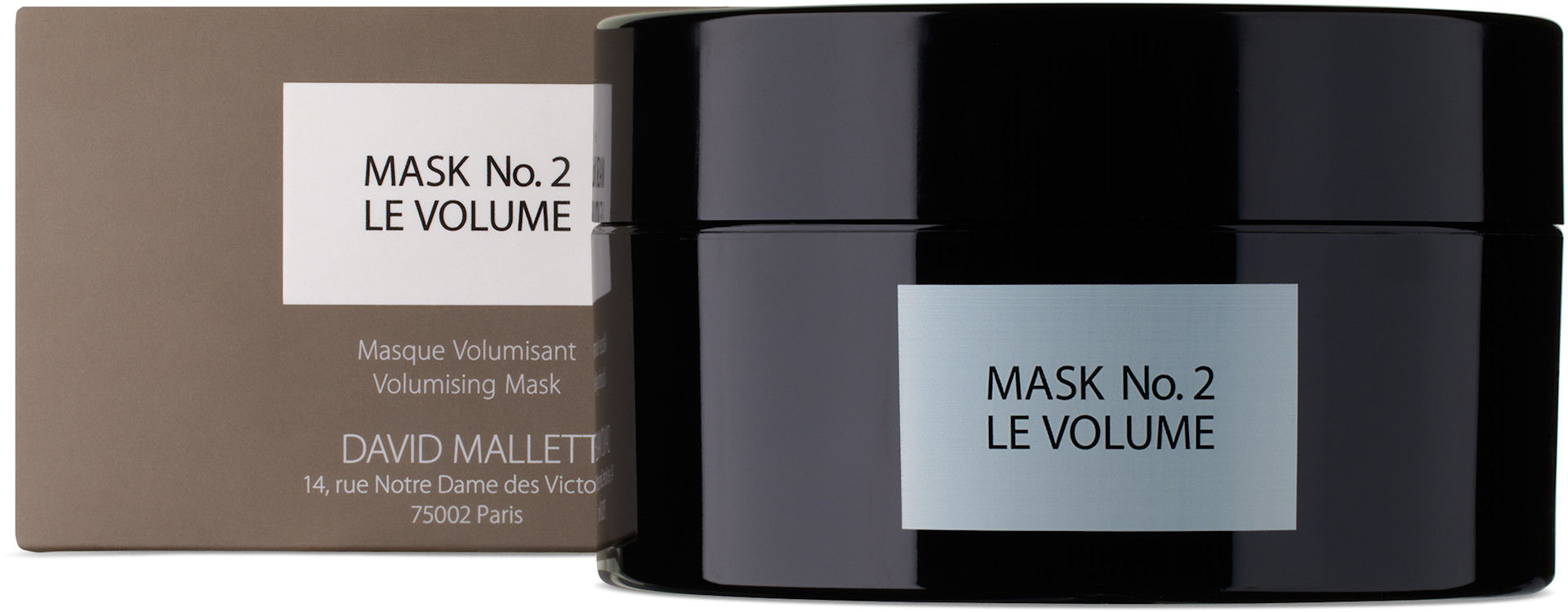 DAVID MALLETT - Masque No.2 'Le volume', 180 ml