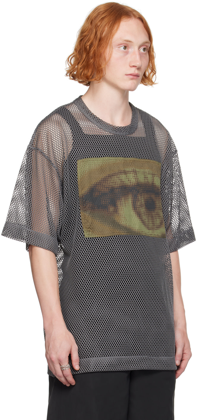 Dries Van Noten - 그레이 패치 티셔츠