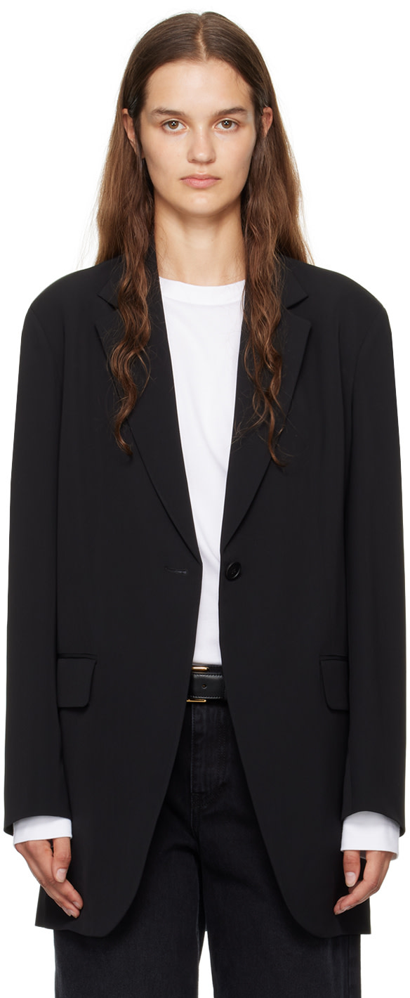 The Row - Veston Obine noir