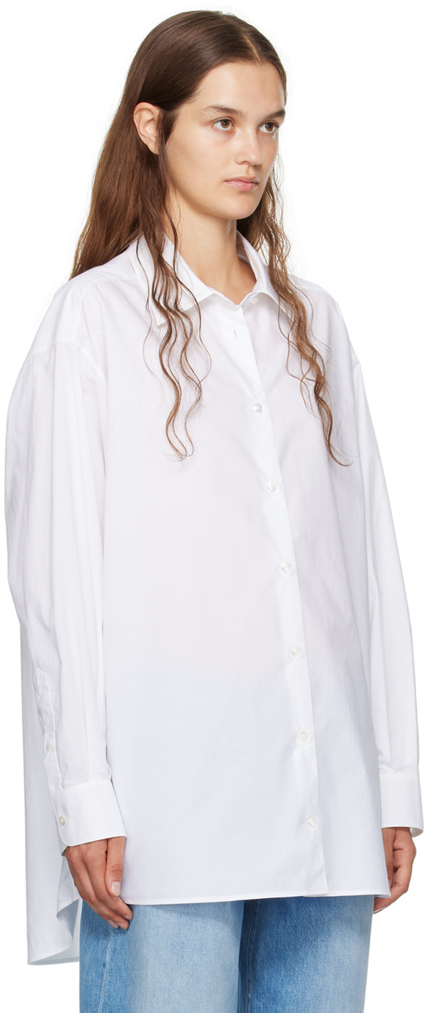 The Row - Chemise Luka blanche