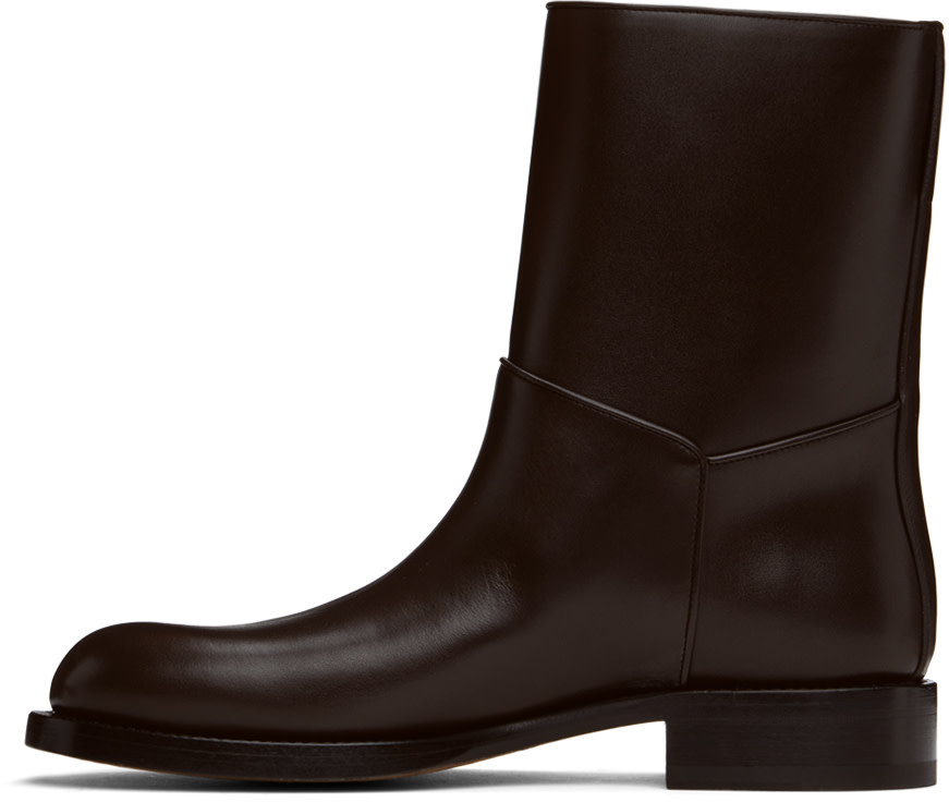 The Row - Bottes Nobilis brunes